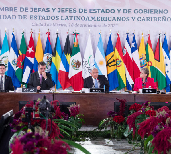 SEPTIEMBRE DE 2021 REUNIÓN DE JEFES DE ESTADO DE LA CELAC – CIUDAD DE MÉXICO – MÉXICO